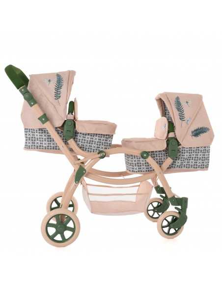 Roma RHS Twin Dolls Pram-Fern Collection Roma