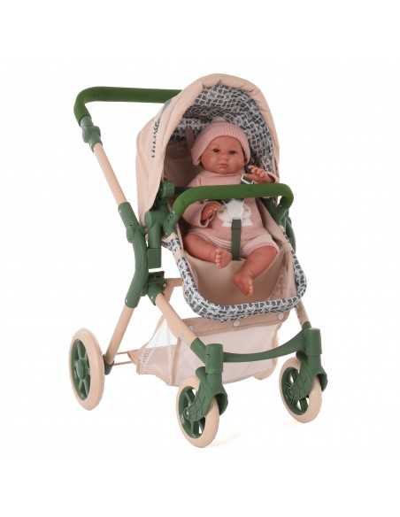 Roma RHS Single Dolls Pram-Fern Collection Roma