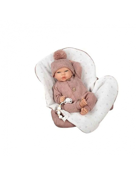 Arias Reborn Doll 40 cm Elba Pink with Sleeping Bag - 98180 Arias Toys