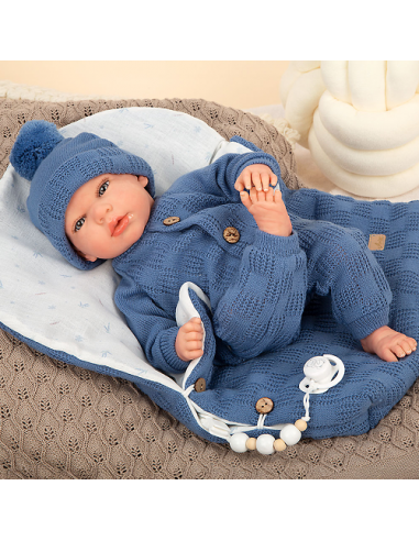 Arias Reborn 40 cm Alberto Blue with...