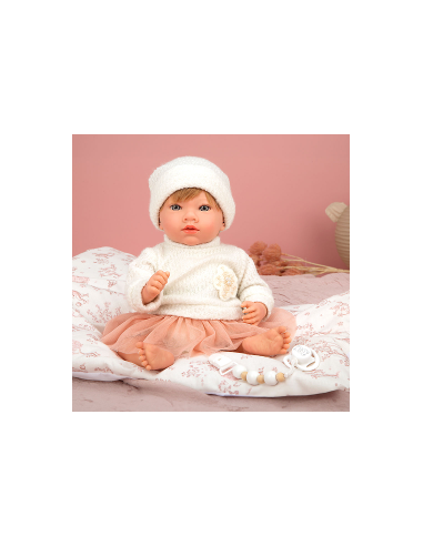 Arias Reborn 40 cm Julia Pink with...