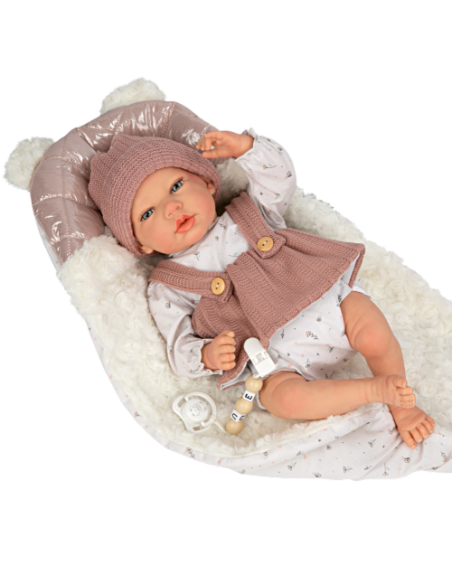 Arias Reborn 40 cm Sandra Pink with Blanket - 98160 Arias Toys