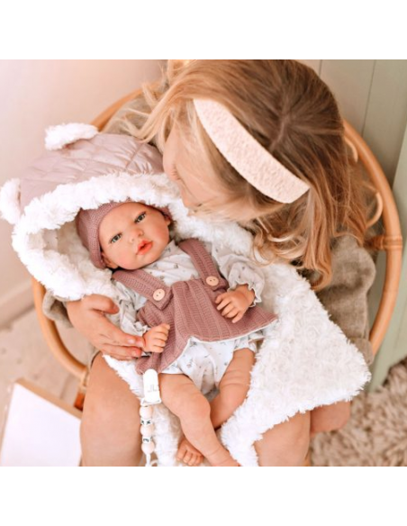 Arias Reborn 40 cm Sandra Pink with Blanket - 98160 Arias Toys