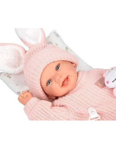 Arias Reborn 45 cm Lucia Pink with...