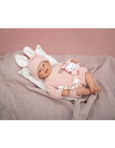 Arias Reborn 45 cm Lucia Pink with... Arias Reborn 45 cm Lucia Pink with...