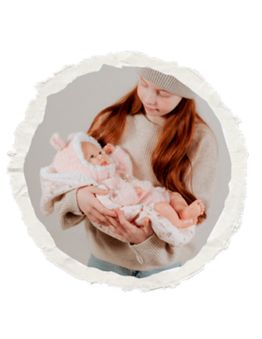 Arias Reborn 45 cm Kira Pink with... Arias Reborn 45 cm Kira Pink with...