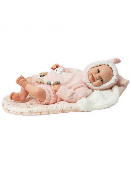 Arias Reborn 45 cm Kira Pink with Sleeping Bag - 98223 Arias Toys