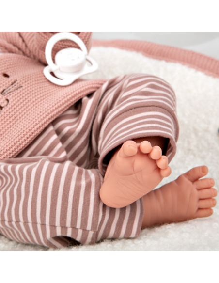 Arias Elegance 40 cm Andie Pink with Blanket (Weighted Doll) - 60802 Arias Toys