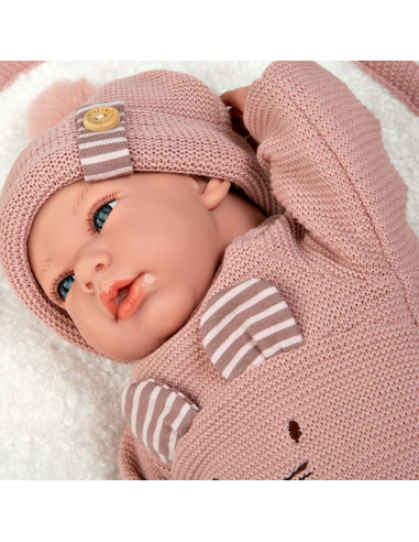 Arias Elegance 40 cm Andie Pink with Blanket (Weighted Doll) - 60802