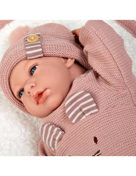 Arias Elegance 40 cm Andie Pink with Blanket (Weighted Doll) - 60802 Arias Toys