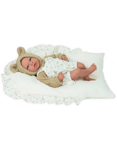 Arias Elegance 40 cm Andie Beige with Cushion (Weighted Doll) - 60971