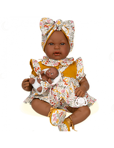 Arias Elegance Doll 45 cm Mies Mulatto Y Aran Mustard – 65370 Arias Toys