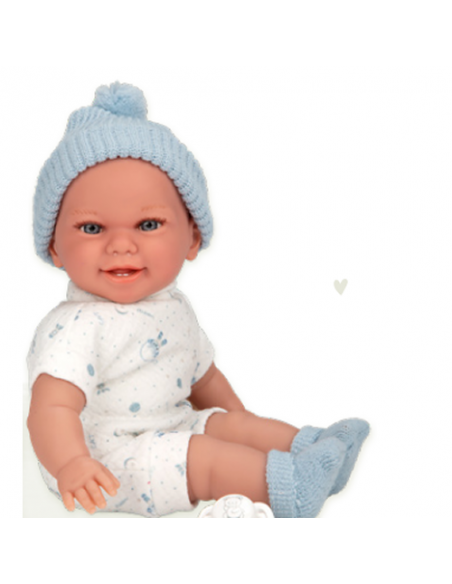 Arias Elegance Doll 34 cm Babyto Blue with Laugh Mechanism – Try Me – 60865 Arias Toys