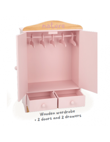 Arias Nature Wardrobe with 2 Drawers...