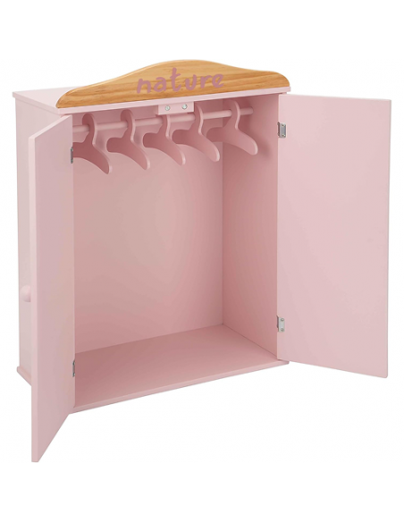 Arias Nature Wardrobe (with 5 Hangers) – 21580 Arias Toys