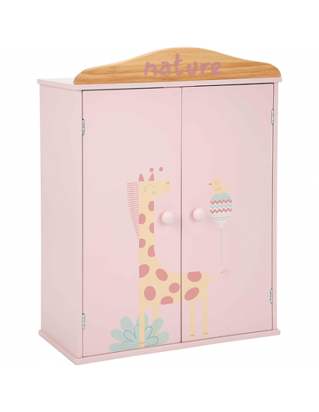 Arias Nature Wardrobe (with 5 Hangers) – 21580 Arias Toys