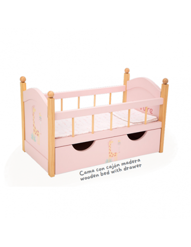 Arias Nature Bed with Drawer – 21584