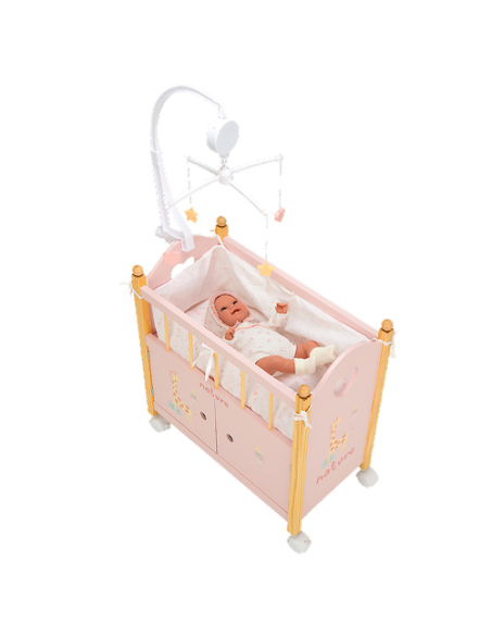 Arias Nature Cot / Wardrobe with Carousel – 21586 Arias Toys