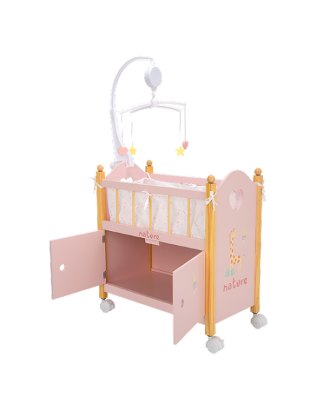 Arias Nature Cot / Wardrobe with Carousel – 21586 Arias Toys