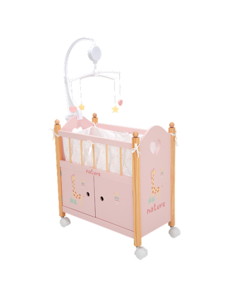 Arias Nature Cot / Wardrobe with Carousel – 21586 Arias Toys