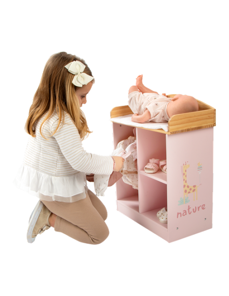 Arias Nature Coat Rack / Changing Table (with 5 Hangers) – 21587 Arias Toys