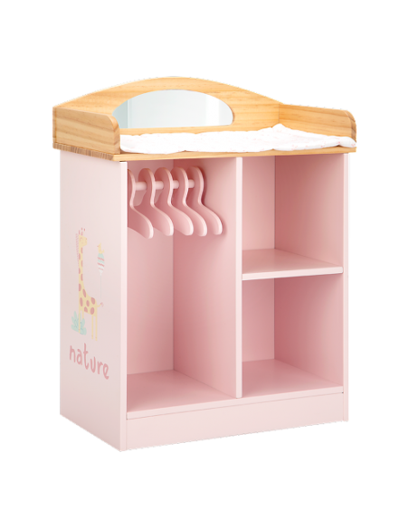 Arias Nature Coat Rack / Changing Table (with 5 Hangers) – 21587 Arias Toys