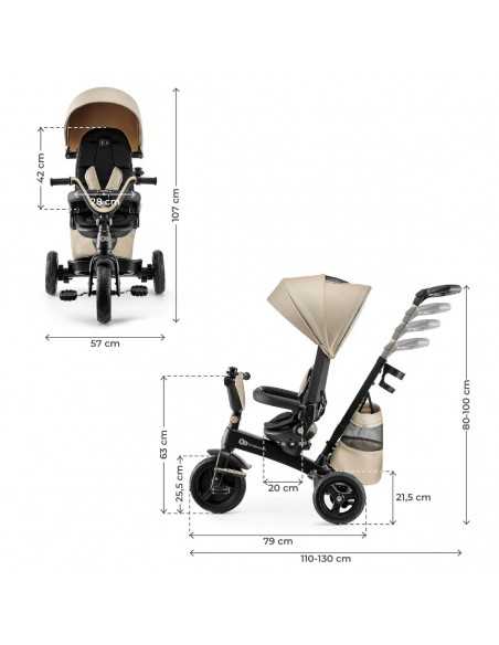 Kinderkraft EasyTwist Tricycle-Beige kinderkraft