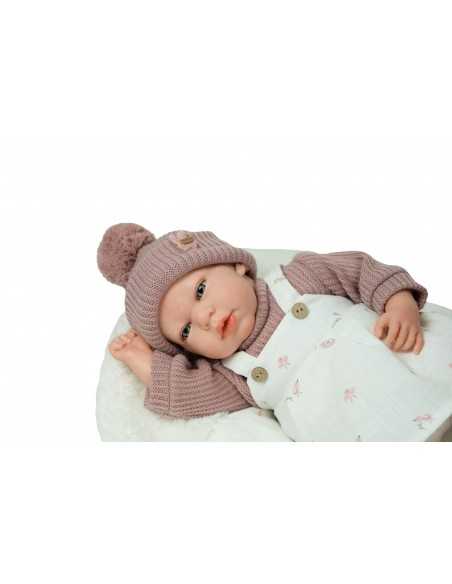 Arias Reborn Doll 40 cm Yara Pink with Blanket - 98225 Arias Toys