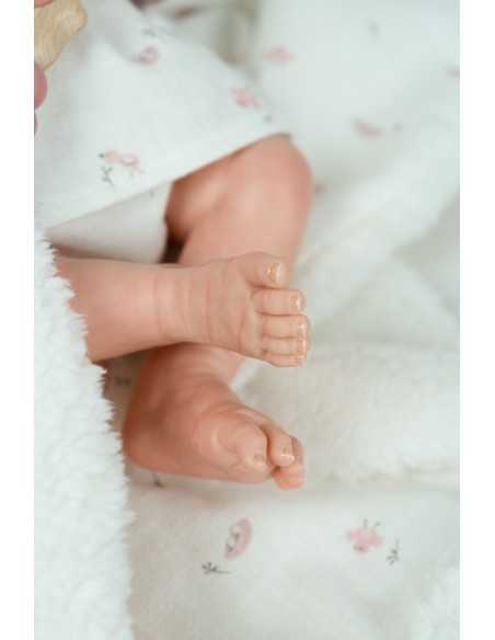 Arias Reborn Doll 40 cm Yara Pink with Blanket - 98225 Arias Toys