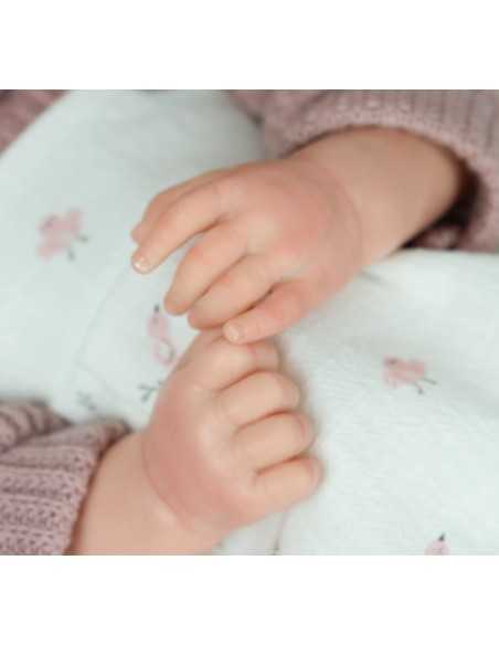 Arias Reborn Doll 40 cm Yara Pink with Blanket - 98225 Arias Toys