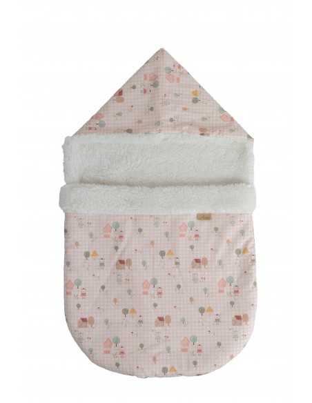 Arias Reborn Doll 45 cm Kira Pink with Sleeping Bag - 98223 Arias Toys