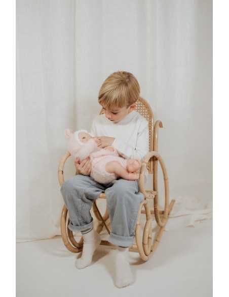 Arias Reborn Doll 45 cm Kira Pink with Sleeping Bag - 98223 Arias Toys