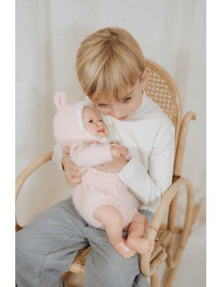 Arias Reborn Doll 45 cm Kira Pink with Sleeping Bag - 98223 Arias Toys