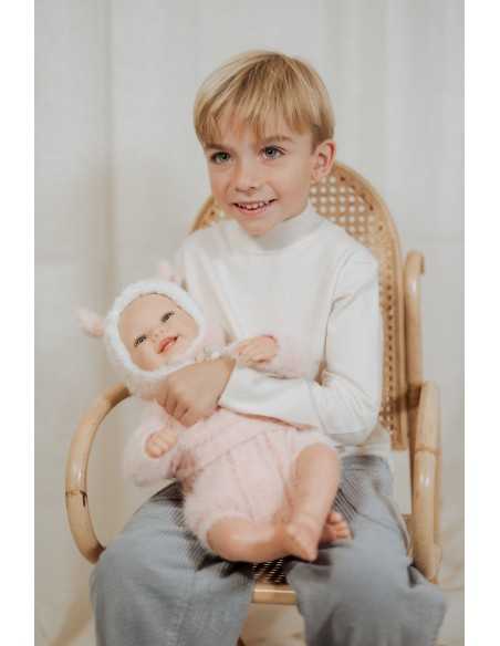 Arias Reborn Doll 45 cm Kira Pink with Sleeping Bag - 98223 Arias Toys