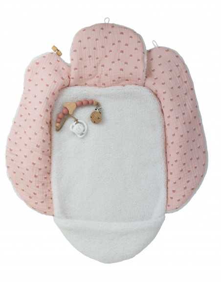 Arias Reborn Doll 40 cm Luna Pink with Nest Blanket - 98214 Arias Toys