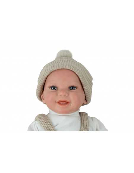 Arias Reborn Doll 35 cm Mateo Beige with Cushion – 98212 Arias Toys