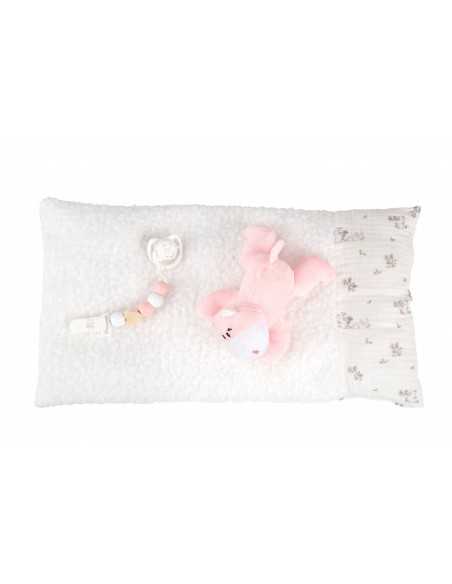 Arias Reborn Doll 45 cm Lucia Pink with Cushion and Teddy - 98196 Arias Toys