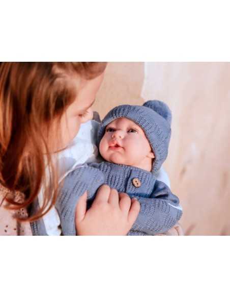 Arias Reborn Doll 40 cm Alberto Blue with Sleeping Bag - 98181 Arias Toys
