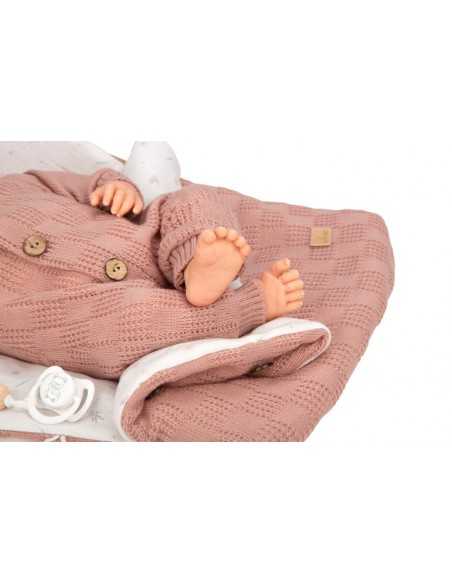Arias Reborn Doll 40 cm Elba Pink with Sleeping Bag - 98180 Arias Toys