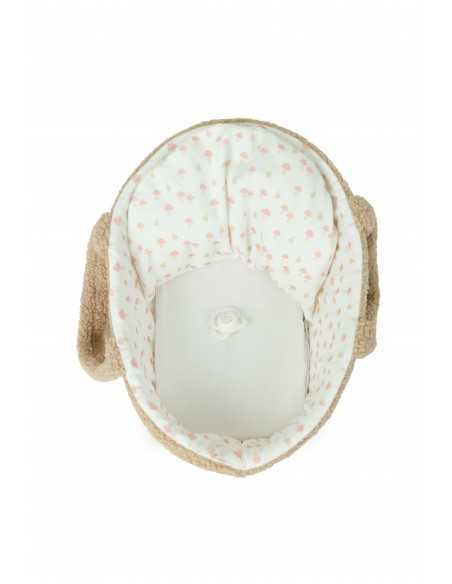 Arias Elegance Doll 33 cm Babyto Beige with Carrycot (Vinyl Body, Boy) - 60974 Arias Toys