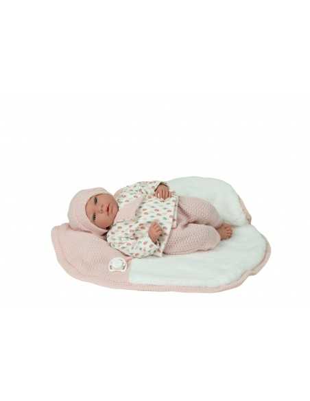 Arias Elegance Doll 40 cm Andie Pink with Blanket (Weighted Doll) - 60970 Arias Toys
