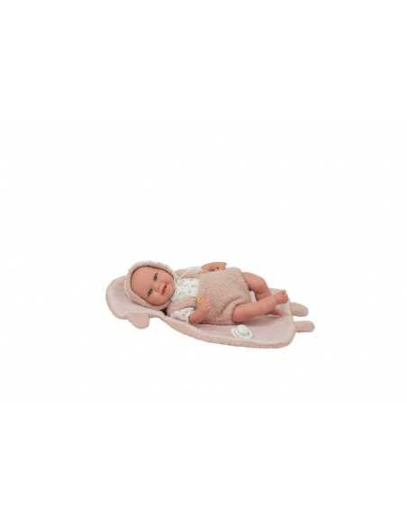 Arias Elegance Doll 35 cm Babyto Pink with Blanket (Weighted Doll) - 60968 Arias Toys