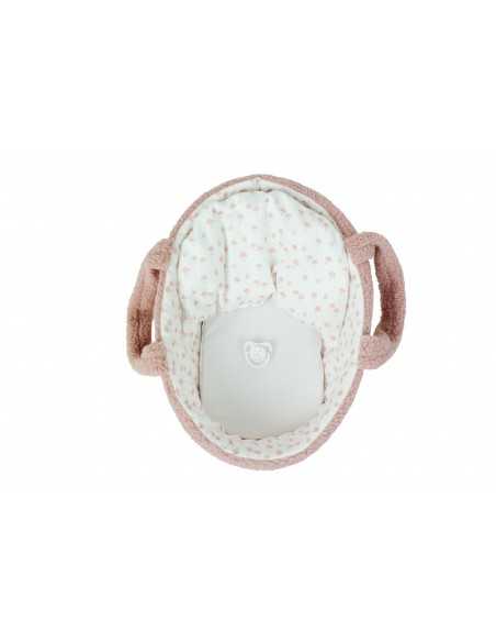Arias Elegance Doll 33 cm Babyto Pink with Carrycot (Vinyl Body, Girl) - 60973 Arias Toys