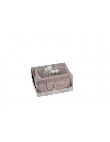Arias Elegance Pink Basket with... Arias Elegance Pink Basket with...