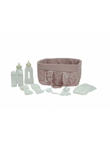 Arias Elegance Pink Basket with Accessories 10-in-1 – 6362 Arias Toys
