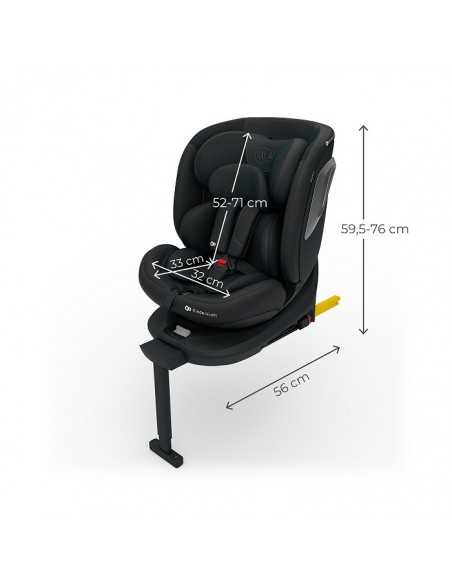 KinderKraft I-360 2 PLUS Car seat-Black kinderkraft