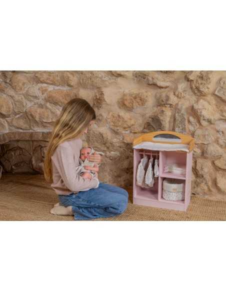 Arias Nature Doll Coat Rack / Changing Table (with 5 Hangers) – 21587 Arias Toys