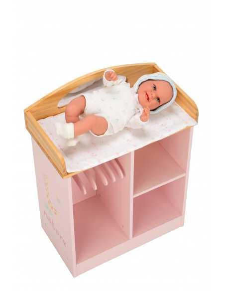 Arias Nature Doll Coat Rack / Changing Table (with 5 Hangers) – 21587 Arias Toys