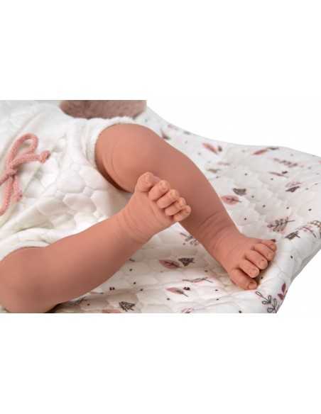Arias Elegance Doll 40 cm Andie Pink with Sleeping Bag (Weighted Doll) - 60821 Arias Toys