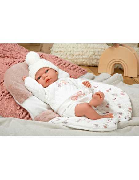 Arias Elegance Doll 40 cm Andie Pink with Sleeping Bag (Weighted Doll) - 60821 Arias Toys